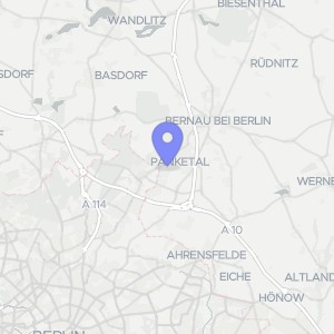 Karte von Solothurnstraße 38a, 16341 Panketal OT Zepernick
