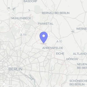Karte von Am Feldrain 37, 16356 Ahrensfelde