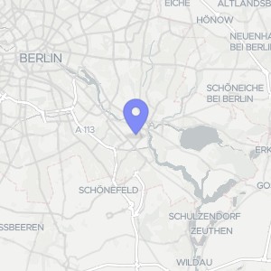 Karte von Wassermannstraße 75, 12489 Berlin, Adlershof