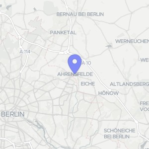 Karte von Fasanenstraße  32, 16356 Ahrensfelde