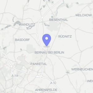 Karte von An den Schäferpfühlen  33, 16321 Bernau bei Berlin, Ladeburg