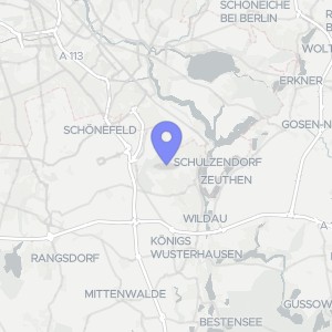 Karte von Goethestraße 13, 15732 Schulzendorf