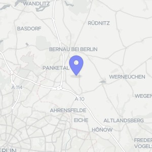 Karte von Mozartstraße 45, 16321 Bernau bei Berlin