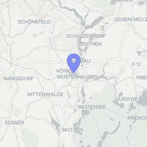 Karte von Berliner Straße  19 f, 15711 Königs Wusterhausen