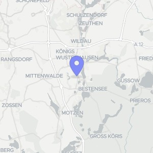 Karte von Blumenstraße 89, 15711 Königs Wusterhausen, Zeesen