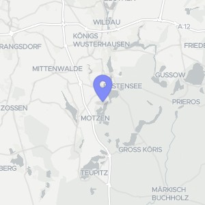 Karte von Hainweg 3, 15741 Bestensee