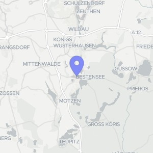 Karte von Waldstraße 2 a, 15741 Bestensee