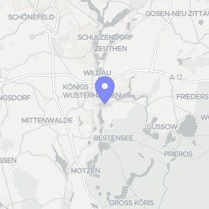 Karte von Brunhildstraße 3, 15712 Königs Wusterhausen, Senzig