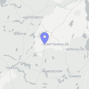 Karte von Herzfelder Straße 6a, 17268 Mittenwalde