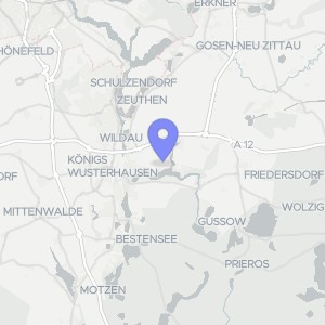 Karte von Feldstraße 25, 15712 Königs Wusterhausen, OT Zernsdorf