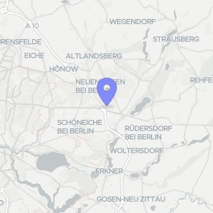 Karte von Beppo-Römer-Str. 13, 15370 Fredersdorf-Vogelsdorf