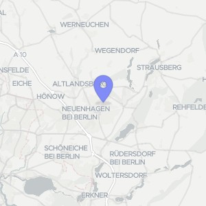 Karte von Fichtestraße  17, 15370 Petershagen/Eggersdorf, Petershagen