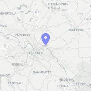 Karte von Heideblick 7b, 01099 Dresden