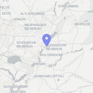Karte von Am Wieseneck 2, 15562 Rüdersdorf bei Berlin