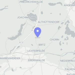Karte von Handelsstraße 46, 16230 Chorin, Golzow