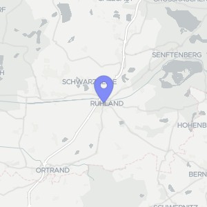 Karte von nahe Biehlener Binnengraben, 01945 Ruhland