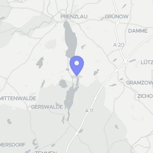 Karte von Dorfstraße 10, 17291 Oberuckersee, Seehausen
