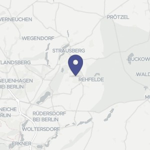 Karte von Karl-Liebknecht-Straße  33, 15345 Rehfelde (rechte Doppelhaushälfte)