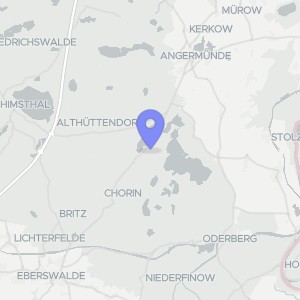 Karte von Bungalowsiedlung  18, 16230 Chorin
