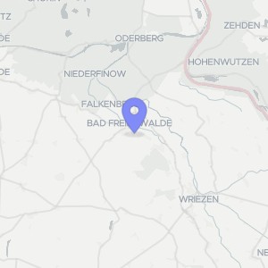 Karte von Waldstraße  29, 16259 Bad Freienwalde