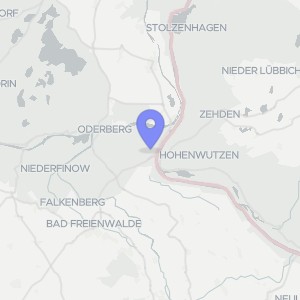 Karte von Dorfstraße 11, 16259 Bad Freienwalde, Hohensaaten