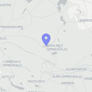 Karte von Laasower Straße 6, 00000 Straupitz
