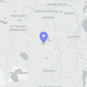 Karte von Zur Koselmühle 56, 03099 Kolkwitz, Glinzig