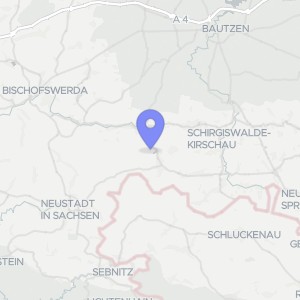 Karte von Waldstraße  9, 01904 Steinigtwolmsdorf, OT Ringenhain