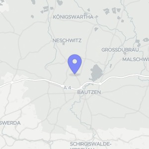 Karte von Hoyerswerdaer Straße 111, 02625 Bautzen, OT Kleinwelka