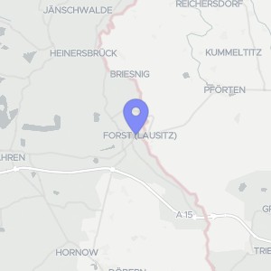 Karte von Lage: ohne Angabe, 03149 Forst (Lausitz)