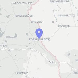 Karte von Lindenplatz  15, 03149 Forst (Lausitz)