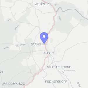 Karte von Wiesenweg  4, 03172 Guben