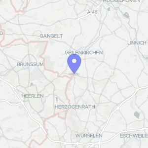 Karte von Alte Poststraße 1, Aachener Straße 74, 52531 Übach-Palenberg, Palenberg