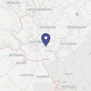 Karte von Drosselweg 27, 29, 31, 52078 Aachen