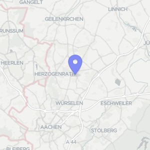 Karte von Oberer Heidweg 29, 52477 Alsdorf