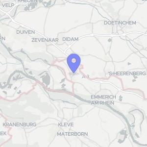 Karte von Buschweg 3, 46446 Emmerich am Rhein, Elten