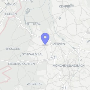 Karte von Viersener Straße 4, 41751 Viersen, Dülken