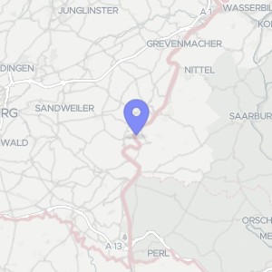 Karte von Rosenbergstraße  4, 54439 Palzem