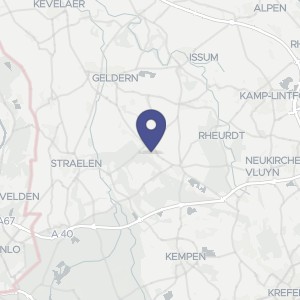 Karte von Petersweg 4a, 47647 Kerken