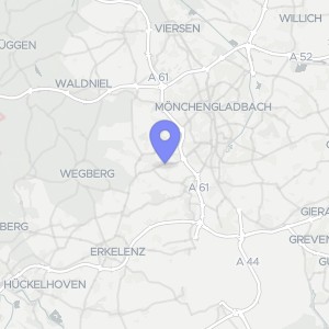Karte von Stadtwaldstraße 232, 41179 Mönchengladbach, Rheindahlen