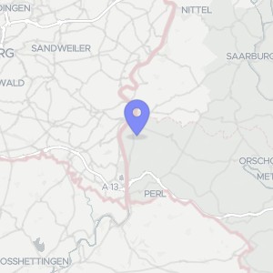 Karte von Römerstr.  6, 66706 Perl, Nennig