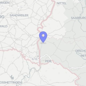 Karte von Marktplatz  1, 66706 Perl, Nennig