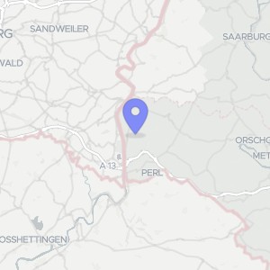 Karte von Lerchenweg  2, 66706 Perl, Besch