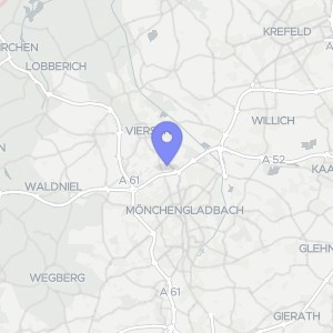 Karte von Brunnenstr. 4, 41748 Viersen, Viersen