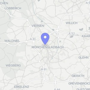 Karte von Bettrather Straße 63, 41061 Mönchengladbach, Mönchengladbach
