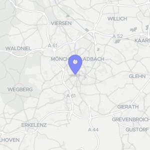 Karte von Hunsrückstraße 16, 41239 Mönchengladbach