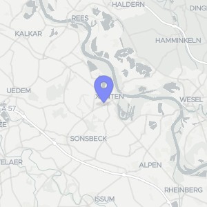 Karte von Schwalbenweg 11, 46509 Xanten