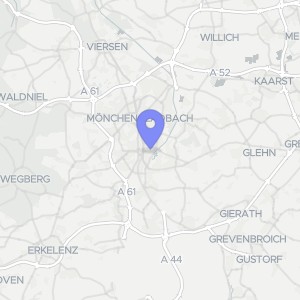 Karte von Bylandtstraße 61, 41236 Mönchengladbach, Rheydt