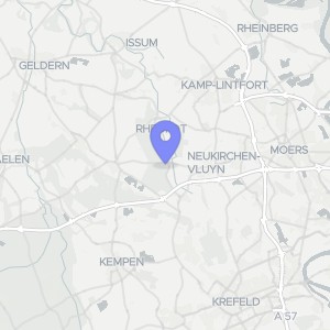 Karte von Bergstraße 22, 47509 Rheurdt, Schaephuysen