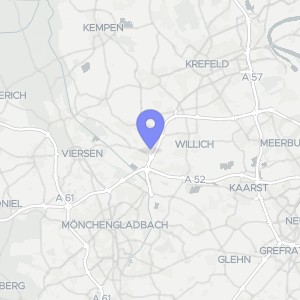 Karte von Hauptstraße 159, 160, 47877 Willich, Neersen